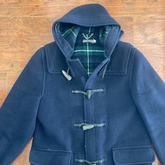 Brooks Brothers Wool Hooded Toggle Coat Jacket - Picture 5 of 9